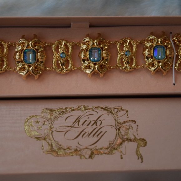 Kirks Folly Jewelry - Rare Vintage Kirks Folly Bracelet 7"